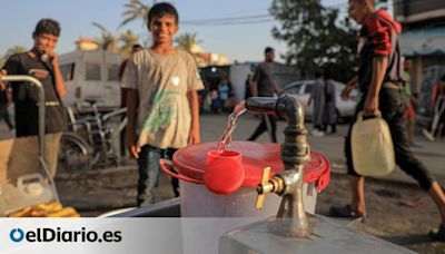 Menos de cinco litros de agua al día por persona: Israel ha reducido el suministro a Gaza en un 94% durante la guerra