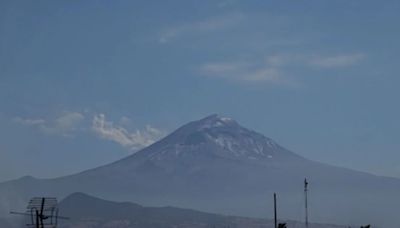 El Popo registró 5 exhalaciones en las últimas 24 horas