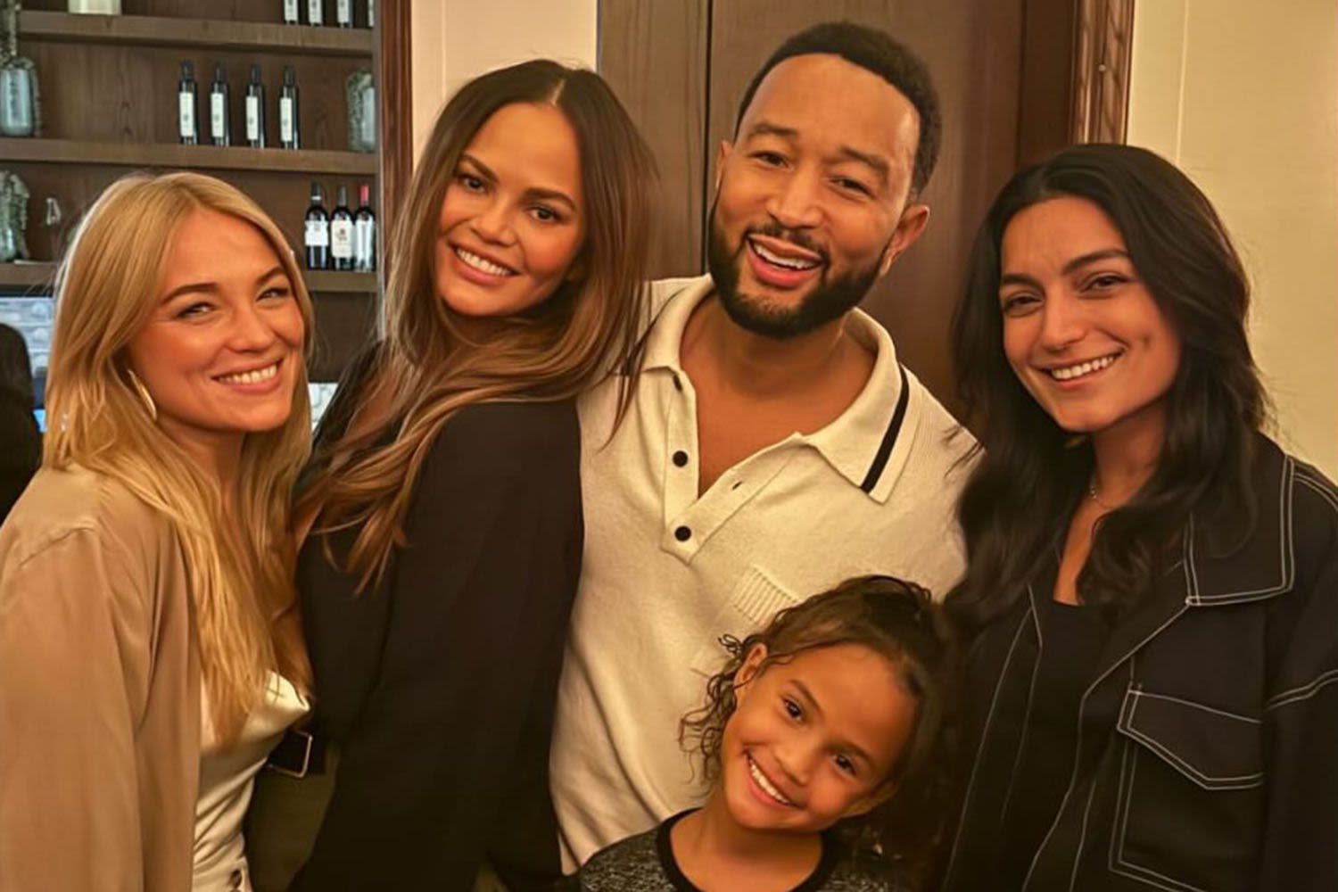 Chrissy Teigen Reposts Sweet Image of ‘One Big Happy White/Thai/Black/Persian Family’