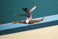 Simone Biles floor exercise seals gold for U.S. gymnastics in team final: Social reactions