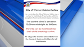 City of Warner Robins issues reminder about teen curfew - 41NBC News | WMGT-DT