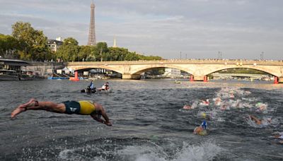 One triathlete is prepping for dirty Seine by not washing hands