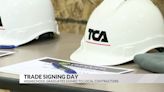 Career Signing Day Ceremony held for high school graduates.