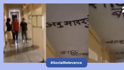 Watch: Viral video exposes shocking state of IIT Kanpur's hostel, vandalised with obscene words by students