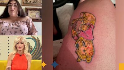 El peligro de los tatuajes con tintas prohibidas: "La piel se me pudre y me duele mucho"