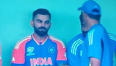 Rahul Dravid Consoles Disheartened Virat Kohli in Dugout After Ace Batter Registers Another Low Score: WATCH - News18