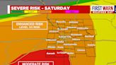 FIRST WARN WEATHER DAY: 4/5 risk for severe weather issued in counties SW of Kansas City