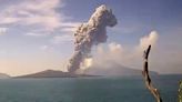 Indonesia's Anak Krakatau volcano spews ash, lava in new eruption