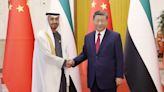 習近平與阿聯酋總統會談 呼籲中東和平 出席簽字儀式