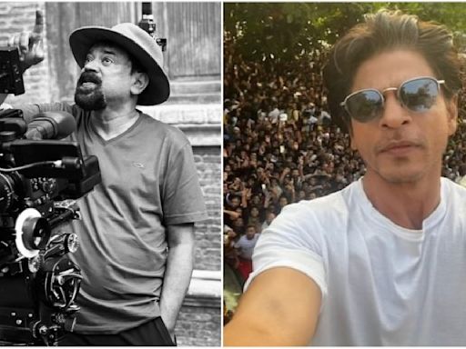 WATCH: Shah Rukh Khan congratulates 'Santa' Santosh Sivan for his Pierre Angenieux Excel Lens Award at Cannes 2024