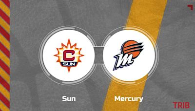 Connecticut Sun vs. Phoenix Mercury Injuries and Inactives – July 14