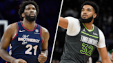 Joel Embiid and KAT combine for rare NBA history with monster scoring games