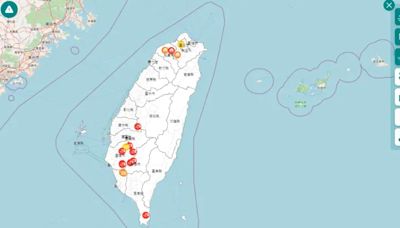 暴雨狂轟 新北、桃園市3區淹水一級警戒