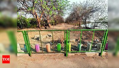 Greens Cry Foul As 600-metre Bund Blocks Water To Dps Lake | Navi Mumbai News - Times of India