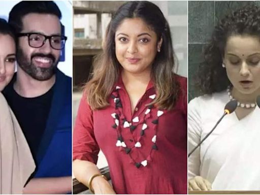 ...'s brother Luv on not attending her wedding with Zaheer Iqbal, Tanushree Dutta reacts to Nana Patekar's response on MeToo, Kangana Ranaut takes oath as MP: Top 5...