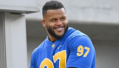 Rams GM Les Snead reveals when he may ask Aaron Donald to come out of retirement