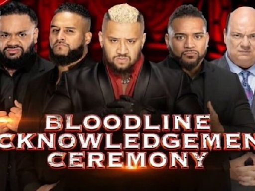 Bloodline Acknowledgment Ceremony Set For 6/28 WWE SmackDown