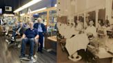 History repeats itself at Salem barber shop with 100-year-old photo retake