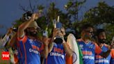 Watch: Team India's new 'Champions', 'two-star' jersey for victory lap | Cricket News - Times of India