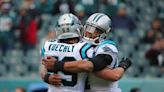 WATCH: Luke Kuechly surprises Cam Newton during live stream at Super Bowl