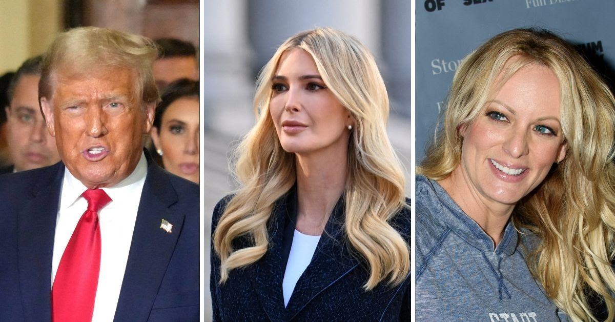 Donald Trump Brought Up Daughter Ivanka Right After Stormy Daniels Spanked Him 'on the Butt,' Adult Film Star Testifies