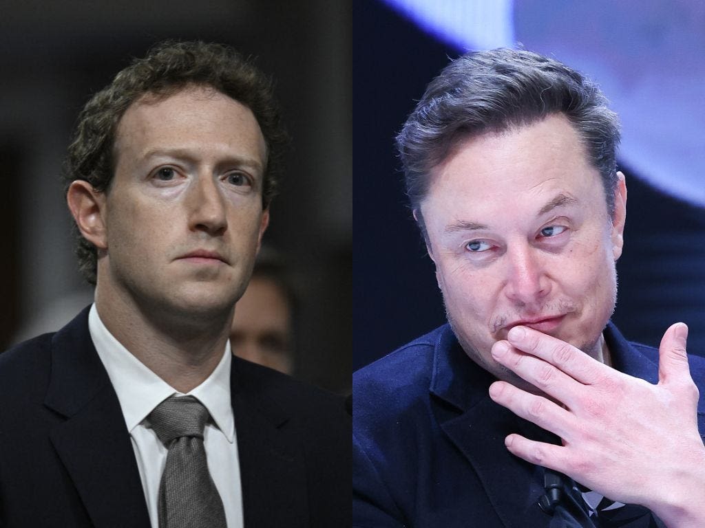 Elon Musk is still insisting he's down to fight Mark Zuckerberg: 'Any place, any time, any rules'