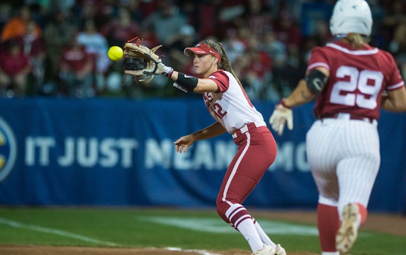 Arkansas softball up one spot in two new Top 25 rankings