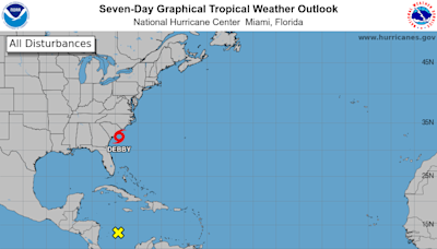 CSU predicts 85% chance of hurricane activity Aug. 6-19. Debby strengthening