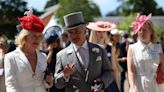 Los reyes Carlos y Camila asisten a las carreras de caballos en Ascot