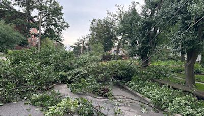 Storms with likely tornadoes slap the Chicago area. Thousands lack power, and 1 is dead