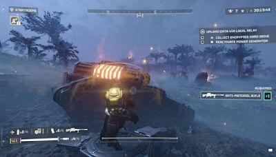 Helldivers 2 player pleads for help after a bot tank eats a 500kg bomb like it's nothing – accidentally summoning the creative director, who says: "Agree, that should be bye-bye"