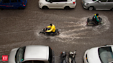 Heavy rain continues to lash Gujarat, causing road closures, flooding in cities - The Economic Times