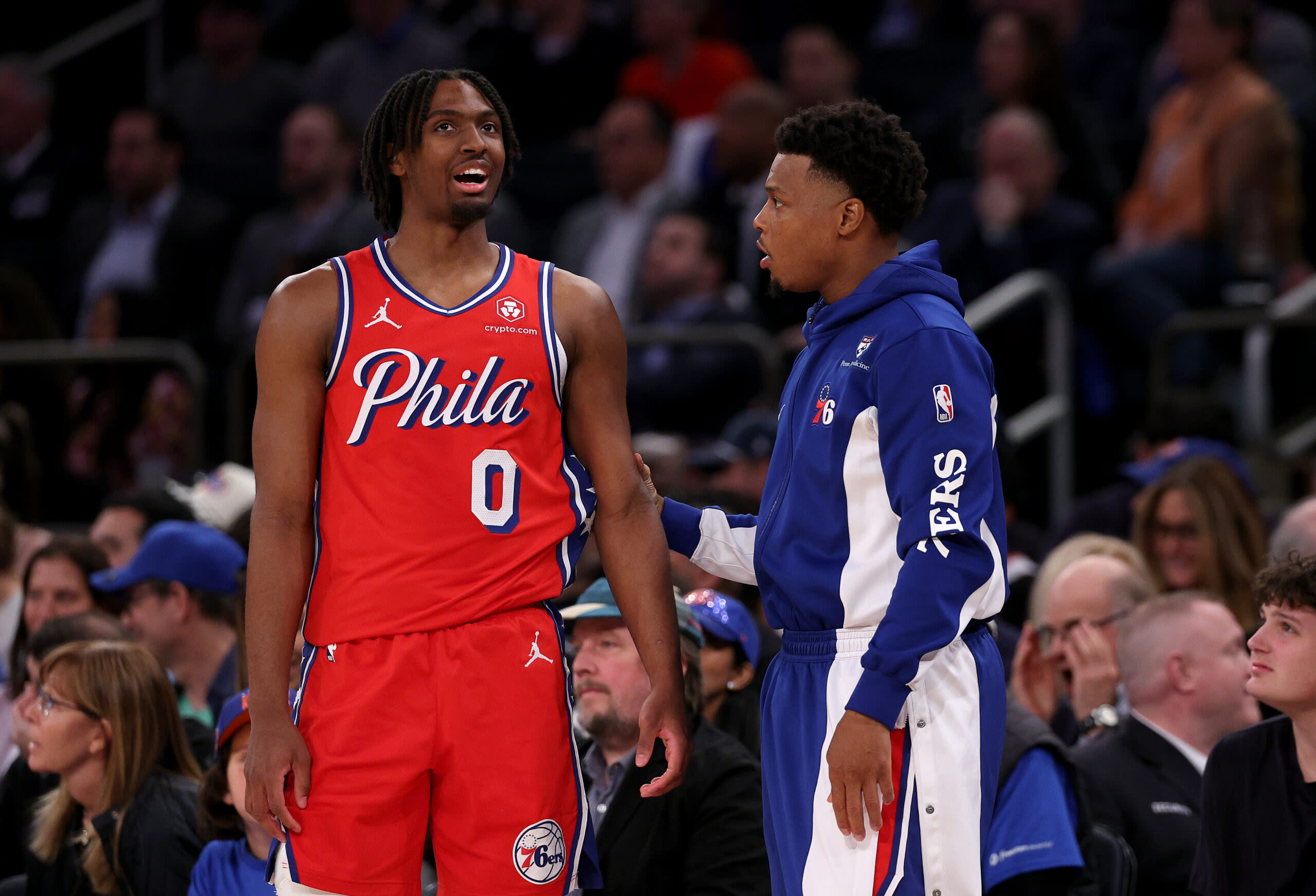 Tyrese Maxey shares satisfaction with Sixers bringing back Kyle Lowry