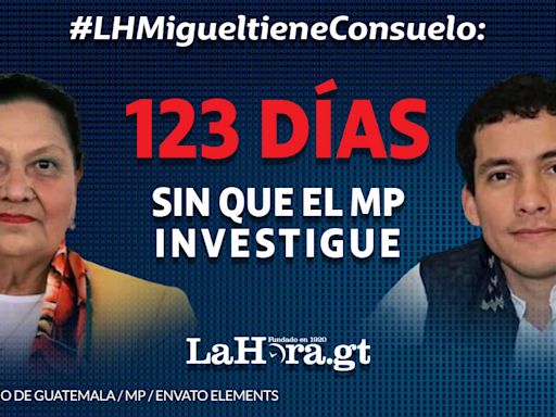 Van 123 días sin que se investiguen posibles hechos de corrupción de Miguel Martínez, pareja de Giammattei