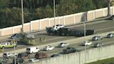 Tanker truck rolls over on Florida's turnpike - KYMA