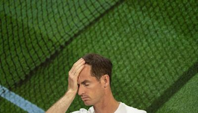 ‘I wish I could play forever’ says tearful Murray at Wimbledon farewell