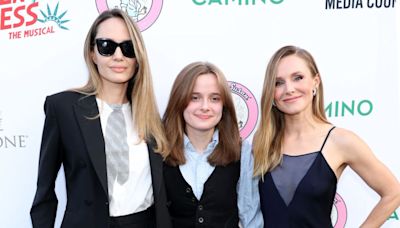 Angelina Jolie and Daughter Vivienne Join Kristen Bell at Opening Night of 'Reefer Madness: The Musical'
