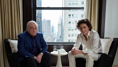 Timothée Chalamet Tells Us All About His Long-Awaited Martin Scorsese Collab