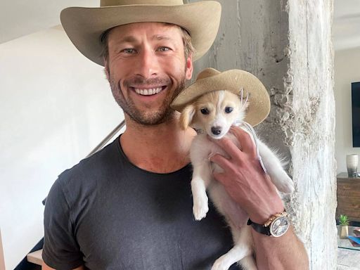 Glen Powell says his rescue dog is ‘greatest addition’ to his life. What to know about Brisket