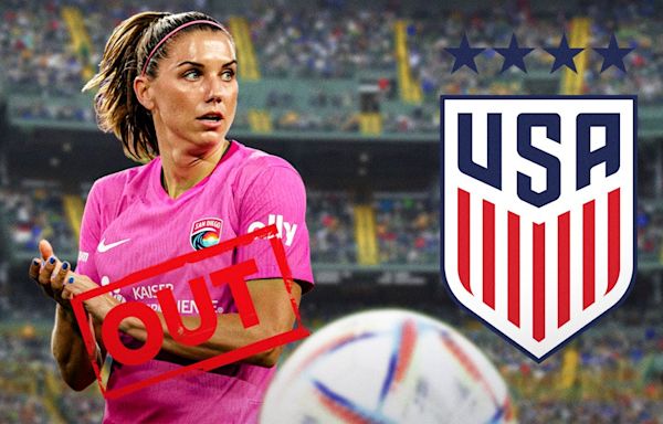 USWNT star Alex Morgan is ruled out of the Paris Olympics squad