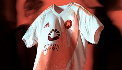 Roma reference street art in Adidas 2024-25 away kit