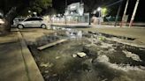 Bulevar y San Lorenzo: queja de vecinos por aguas servidas en la calle