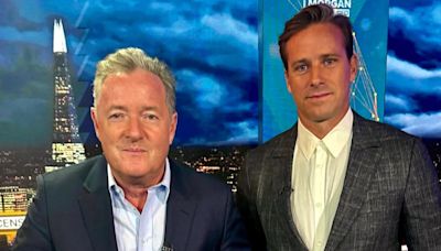 Piers Morgan teases 'raw' interview with Armie Hammer after cannibalism claims