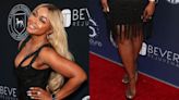 Phaedra Parks Radiates Elegance in Black Strappy Sandals on the Red Carpet