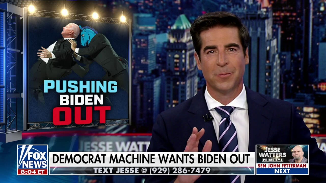 JESSE WATTERS: Biden is finding out the Democrat machine is the most powerful thing in Washington