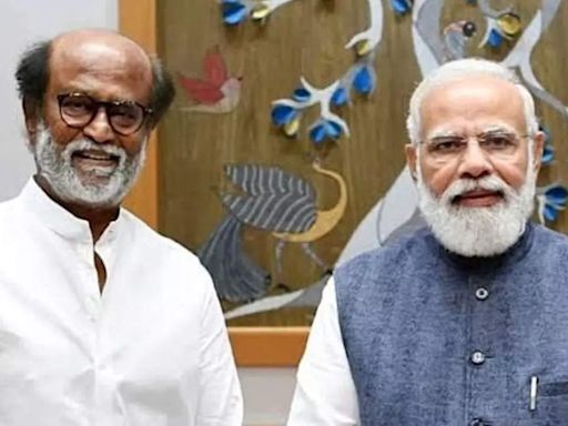 PM Modi inquires about Superstar Rajinikanth's health, wishes him a speedy recovery after hospitalization - Times of India