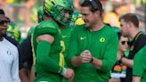 Despite being a Chiefs fan, Oregon coach Dan Lanning excited to see Bo Nix, Troy Franklin go to work for Broncos