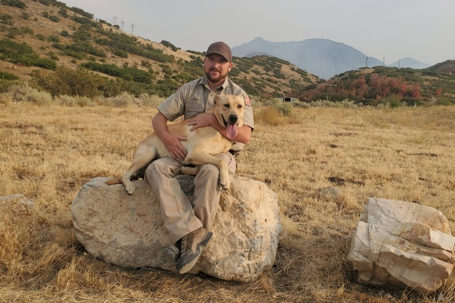 Barking dog saves life of owner with dementia after days in Utah heat