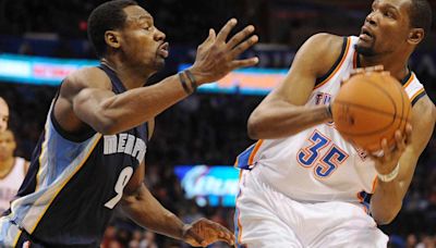 Tony Allen reflects on the rivalry against Durant's and Westbrook's led Thunder