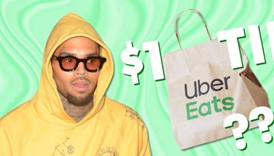 ‘Not the first time I’ve heard this!’: Uber Eats driver says he delivered to Chris Brown’s house. His tip was $1